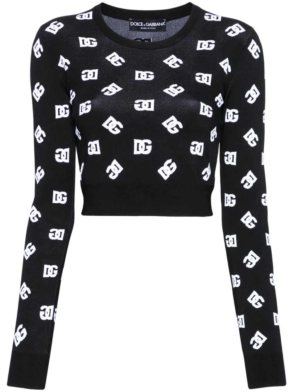 Dg-Logo Jacquard Sweater