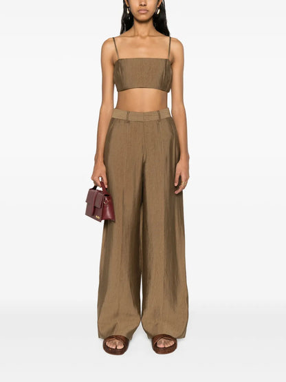 Tereza Square-Neck Crop Top