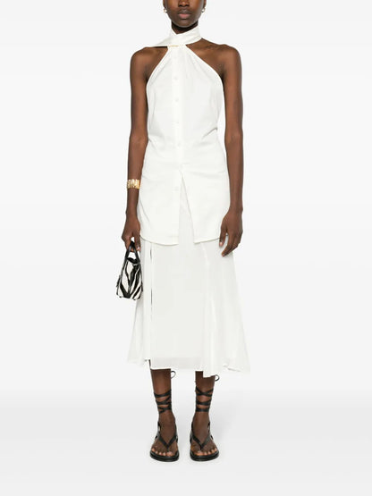 Dallas High-Waisted Midi Skirt