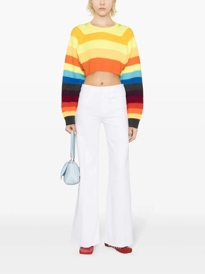 The Roller Fray Flared Jeans