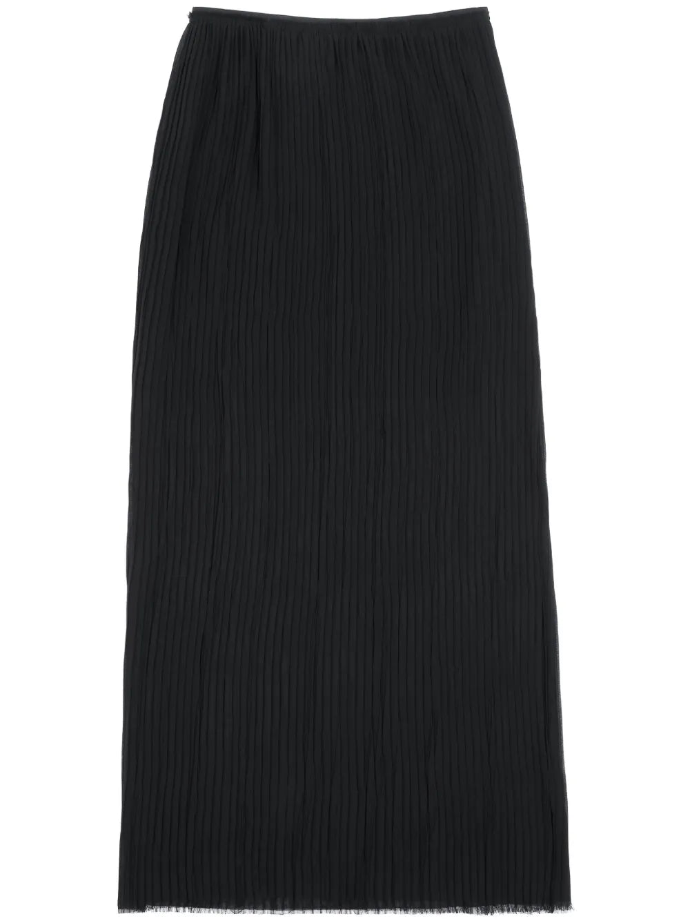 Pleated Maxi Skirt