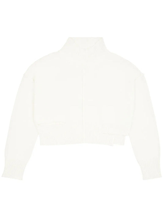 High-Neck Cut-Out Jumper