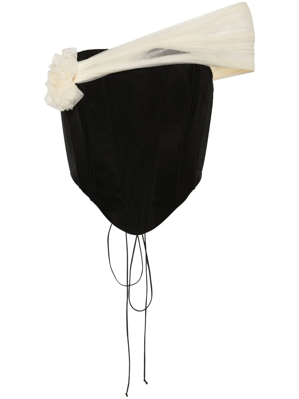 Bloom Corset-Style Silk Top