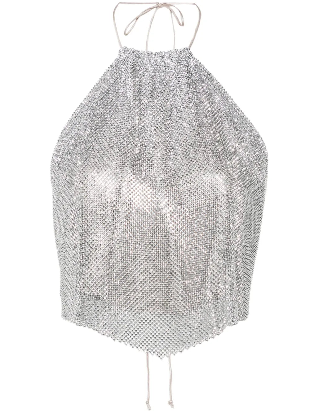 Paper Rock Chainmail Halterneck Top