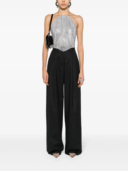 Paper Rock Chainmail Halterneck Top