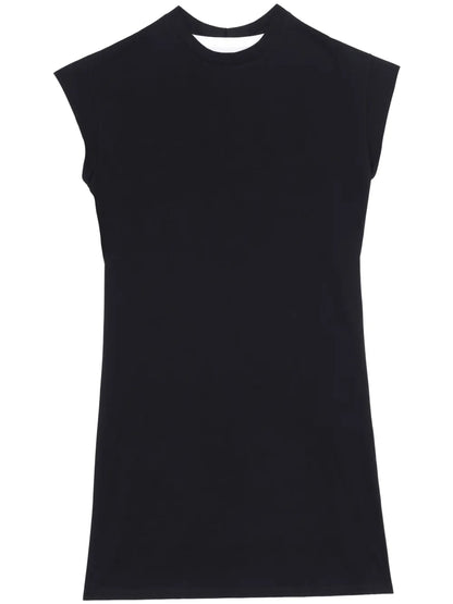 Layered Cotton Midi Dress