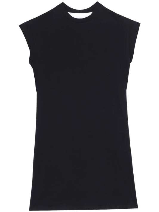 Layered Cotton Midi Dress