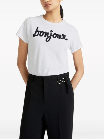 Bonjour Cotton T-Shirt