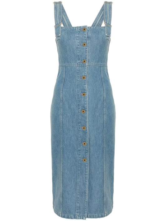 Denim Midi Dress