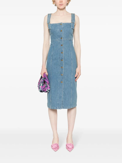 Denim Midi Dress