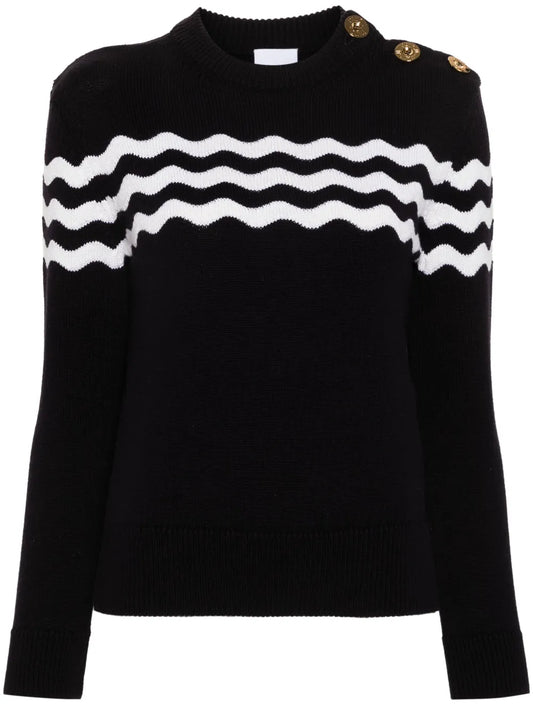 Wave Knitted Jumper