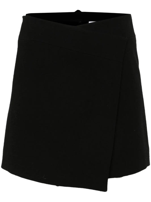 Wraparound Mini Skirt