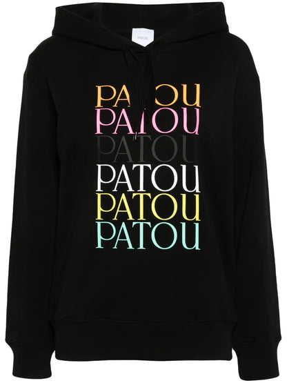 Logo-Print Cotton Hoodie