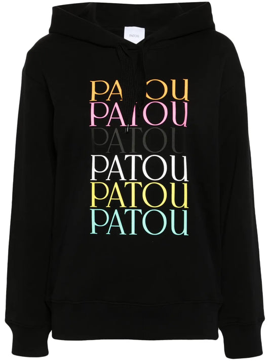 Logo-Print Cotton Hoodie