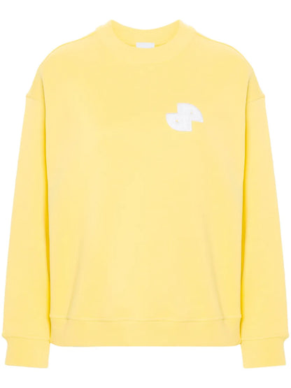 Logo-Appliqué Cotton Sweatshirt