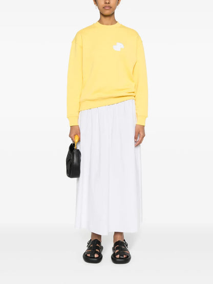 Logo-Appliqué Cotton Sweatshirt