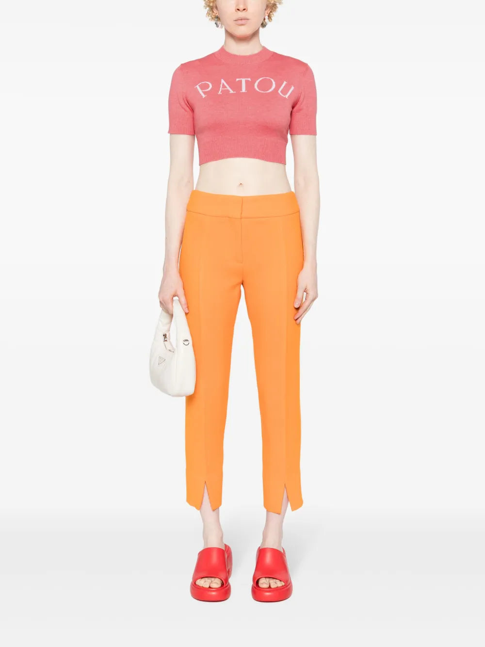 Intarsia-Knit Top