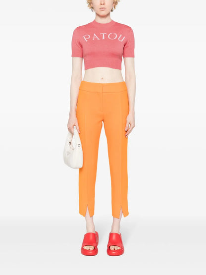 Intarsia-Knit Top