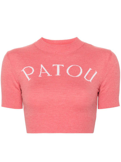 Intarsia-Knit Top