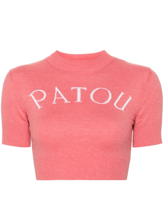 Intarsia-Knit Top