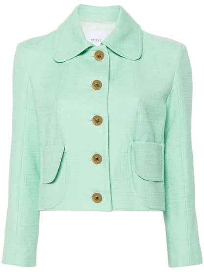 Cropped Tweed Jacket