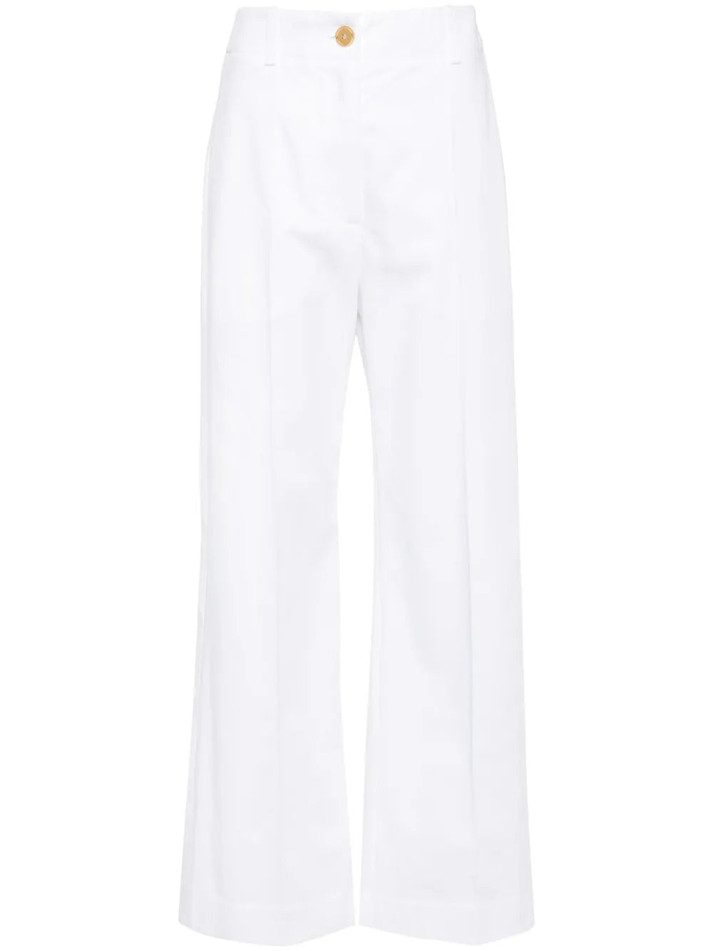 Iconic Wide-Leg Cotton Trousers
