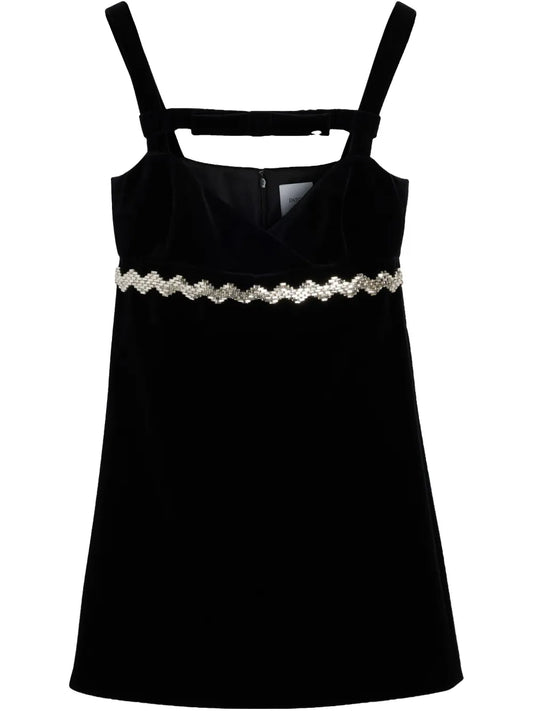 Rhinestone-Embellished Dress