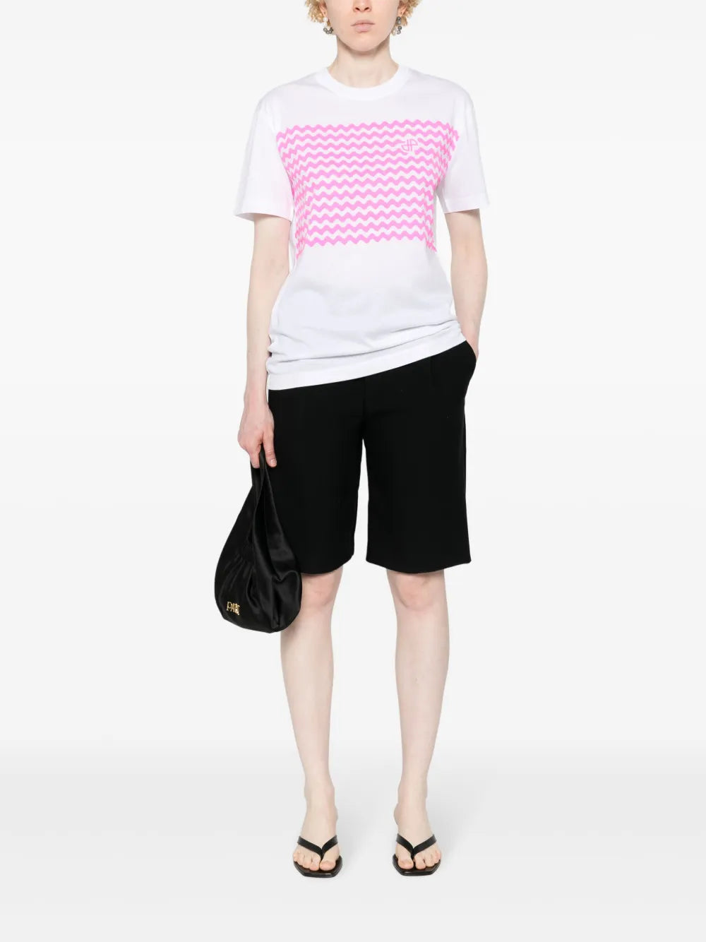 Waves Cotton T-Shirt