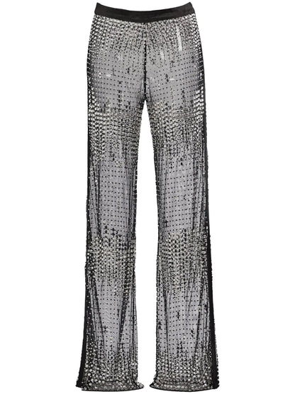 Vondra Sequin-Embellished Trousers