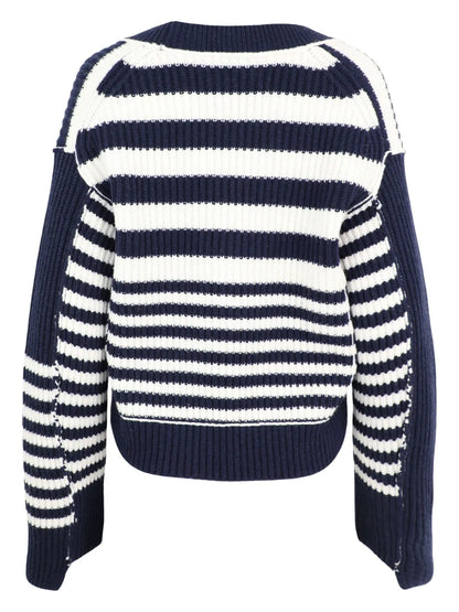 Adara Striped Cardigan