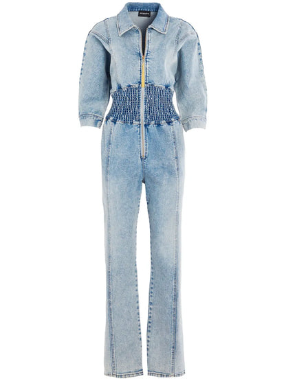 Ellis Cotton-Blend Jumpsuit