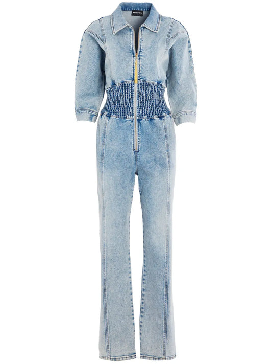 Ellis Cotton-Blend Jumpsuit