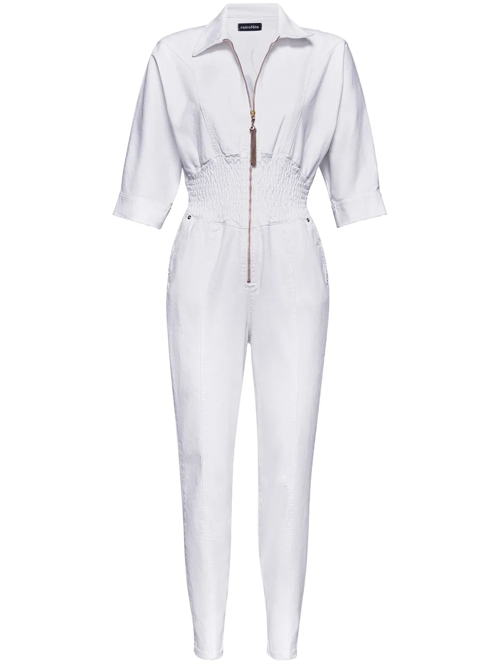 Ellis Cotton-Blend Jumpsuit