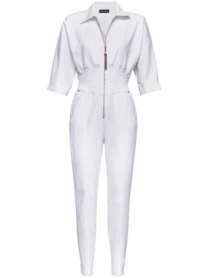 Ellis Cotton-Blend Jumpsuit