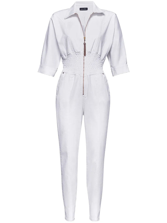 Ellis Cotton-Blend Jumpsuit