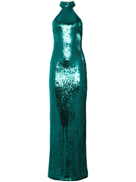 Cora Sequin-Embellished Maxi Dress