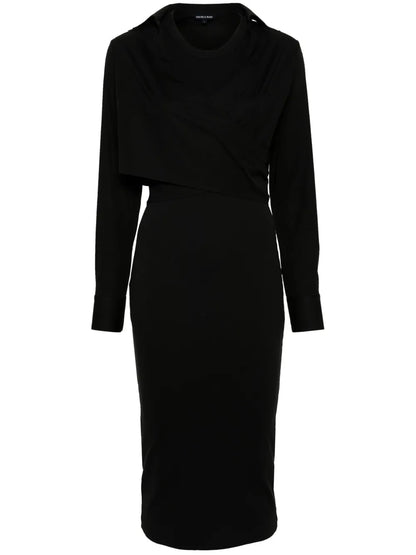Malone Layered Midi Dress