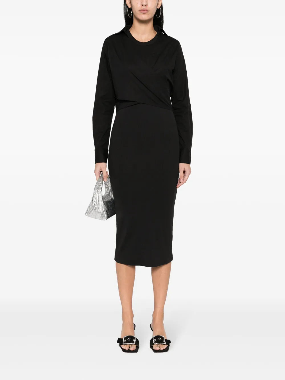 Malone Layered Midi Dress