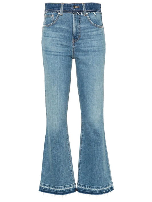 Carson High-Rise Flared Jeans