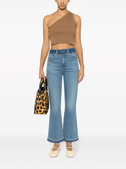 Carson High-Rise Flared Jeans