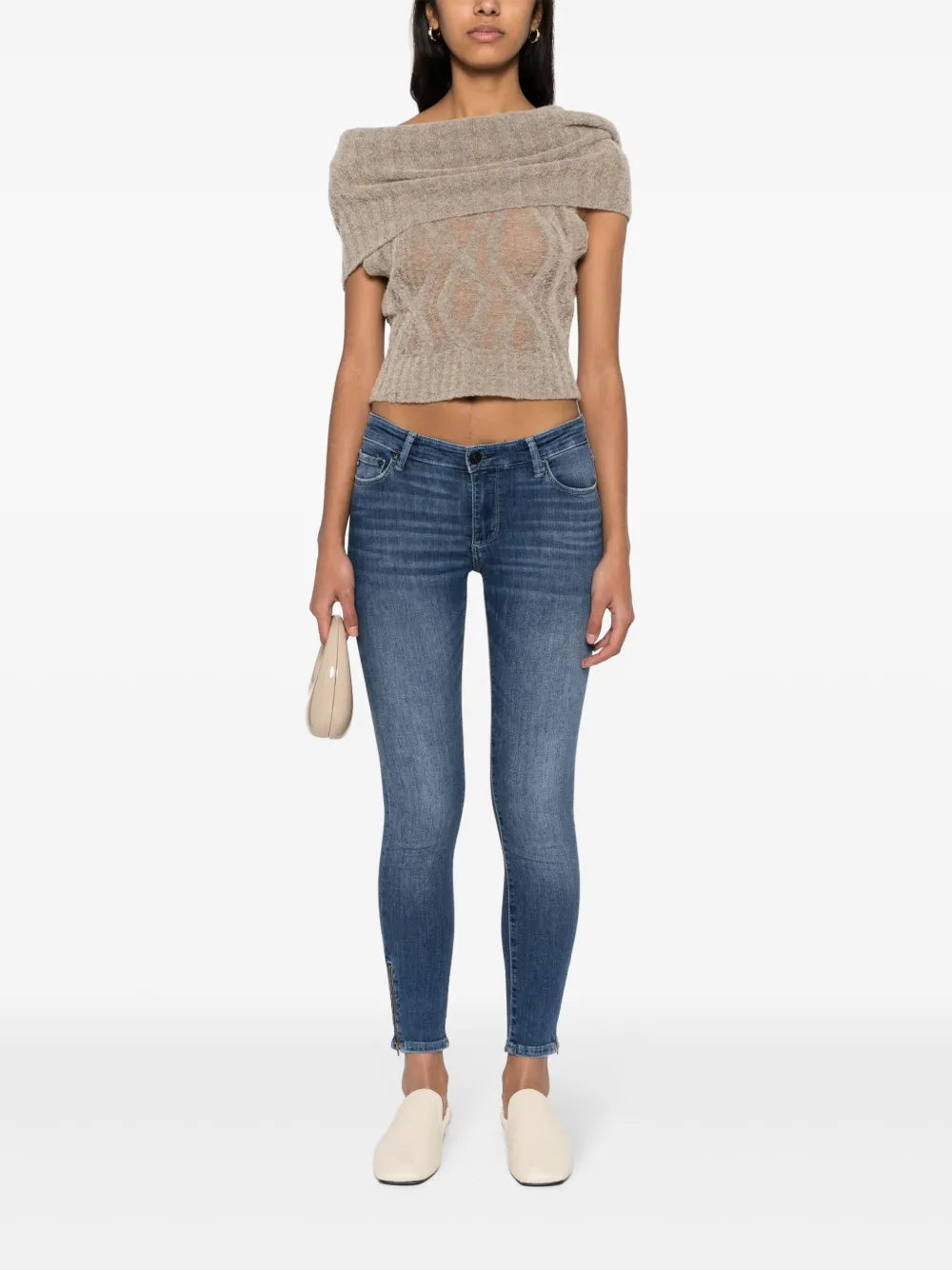 Mid-Rise Skinny Jeans