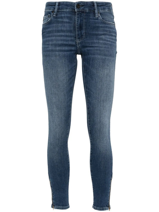 Mid-Rise Skinny Jeans