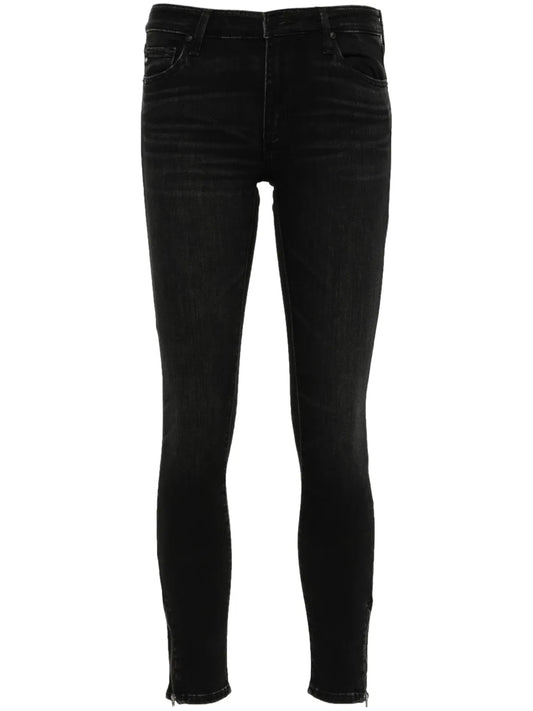 Mid-Rise Skinny Jeans