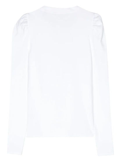 Long Puff Sleeves Top
