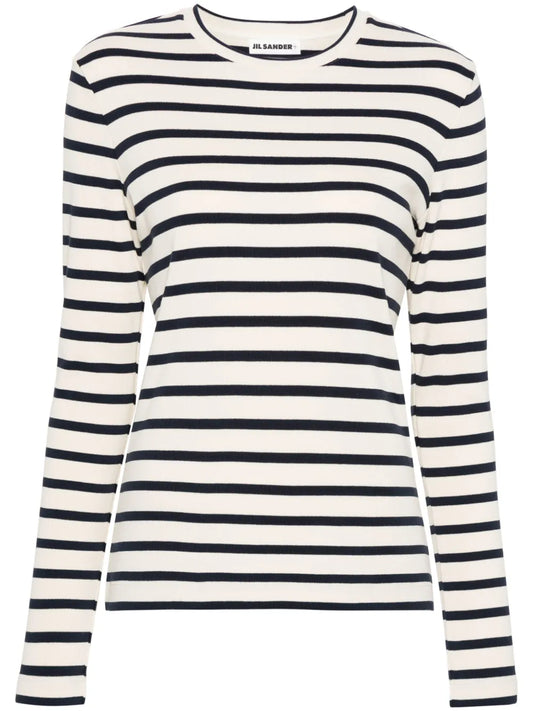 Long-Sleeve Striped T-Shirt