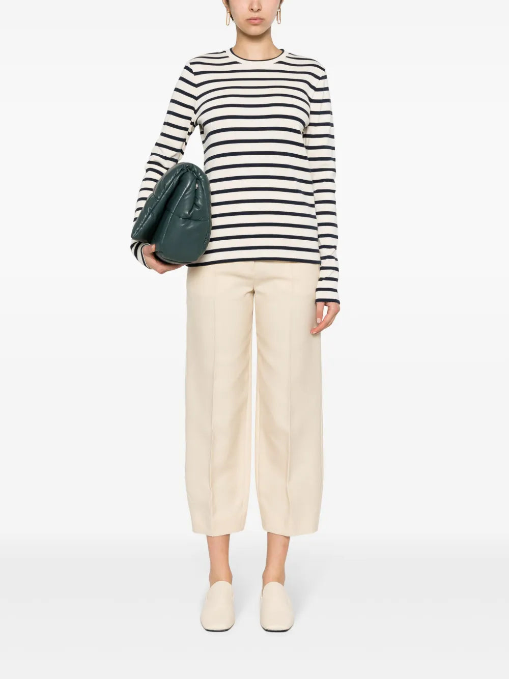 Long-Sleeve Striped T-Shirt