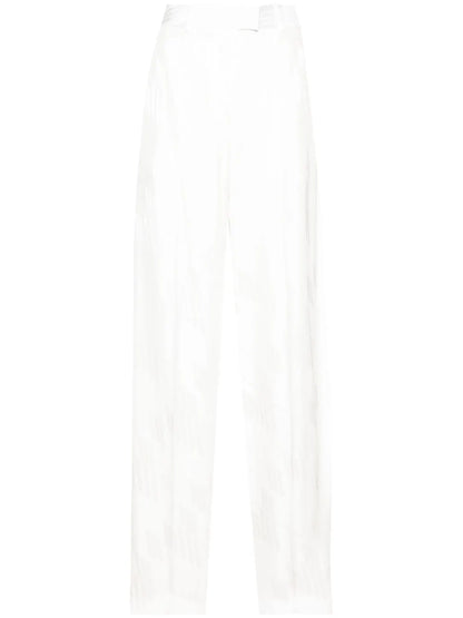 Logo-Jacquard Trousers