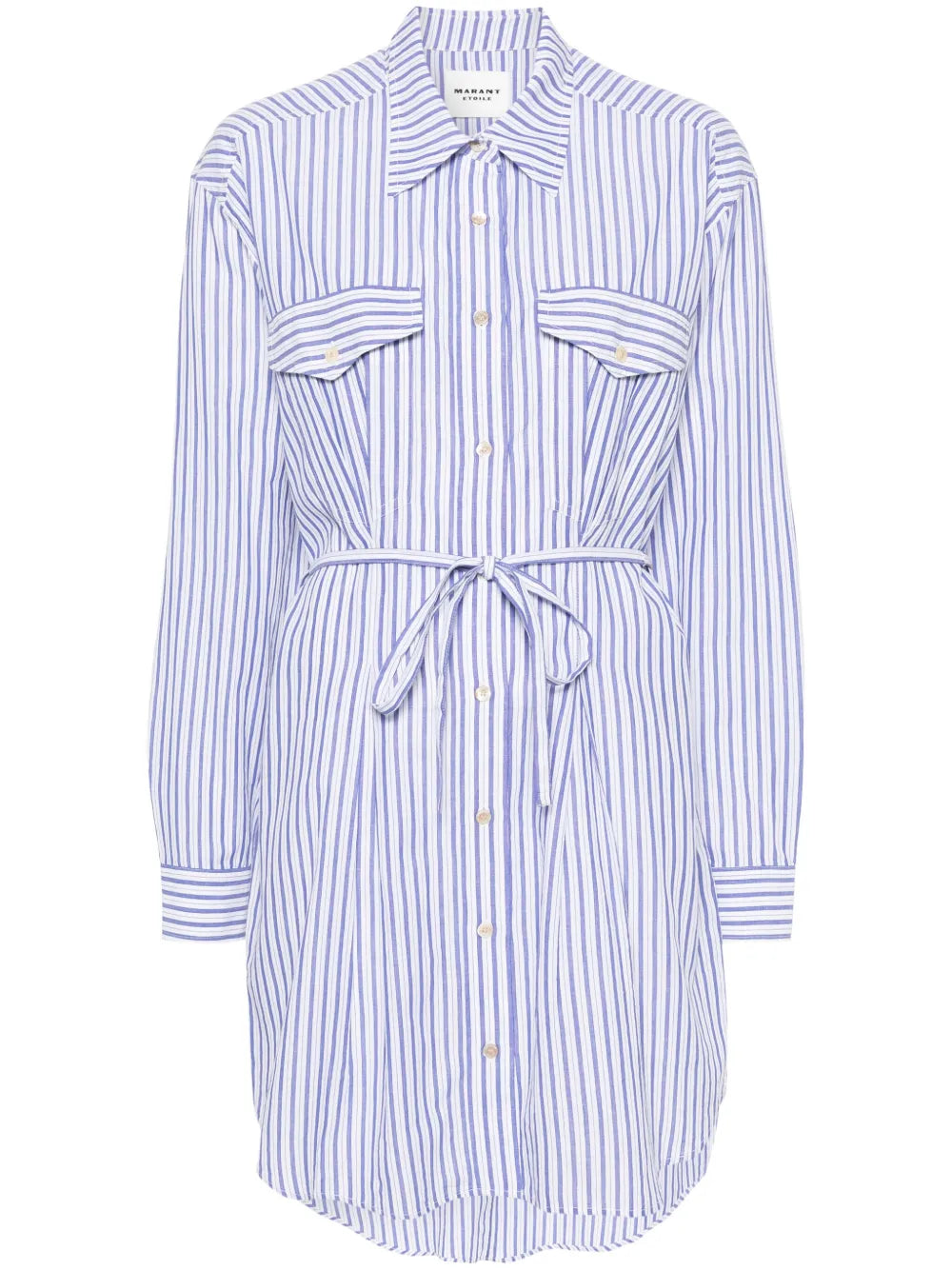 Liliane Striped Shirt Dress