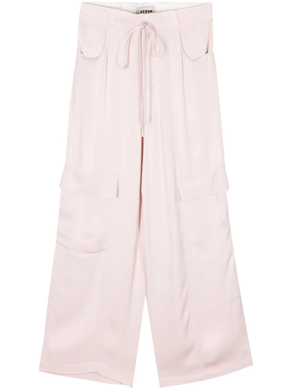 Opal Wide-Leg Cargo Trousers