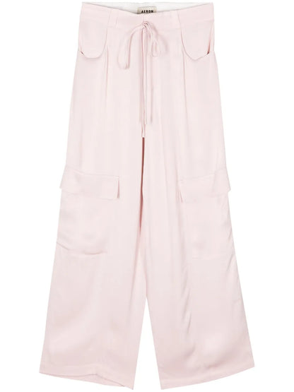 Opal Wide-Leg Cargo Trousers
